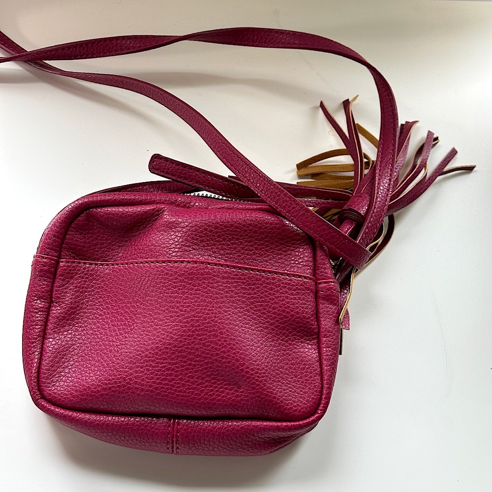 Burgundy Crossbody Bag Old Navy Worn Only a Few Times